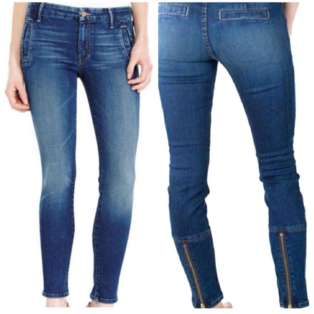 Mother Zip Welt Muse Eye Candy Jeans Women's Size 26